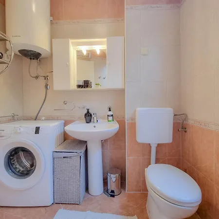 Traumhaftes Mit Tollem Lounge-bereich, Steingrill, Waschmaschine, Klima Apartman Karpinjan