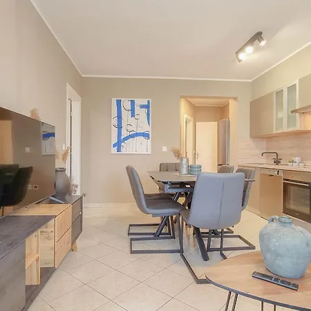 Traumhaftes Mit Tollem Lounge-bereich, Steingrill, Waschmaschine, Klima Apartman Karpinjan